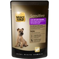 SELECT GOLD Nassfutter Hund Sensitive Junior 48x100 g
