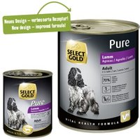 SELECT GOLD Pure Adult Lamm 24x800 g