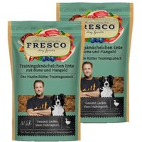 FRESCO M. Rütter Trainingsknöchelchen 2x150g Ente mit Birne und Mangold