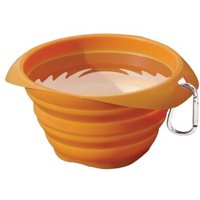 Kurgo Zusammenfaltbarer Hundenapf orange