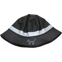 Barkalot Eimerhut aus Upcycled-Stoff schwarz L