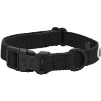 Barkalot Hundehalsband Recyceltes Polyester schwarz M
