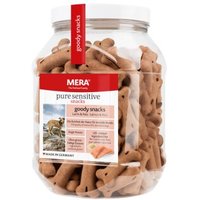 mera Dog Goody Snacks 600g Lachs und Reis