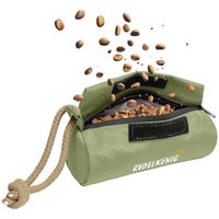 Rudelkönig Futterbeutel - Snackbeutel für Hundetraining grün