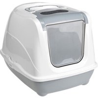AniOne Katzentoilette Flip Cat M grau