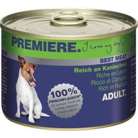 PREMIERE Best Meat Adult Kaninchen 24x185 g