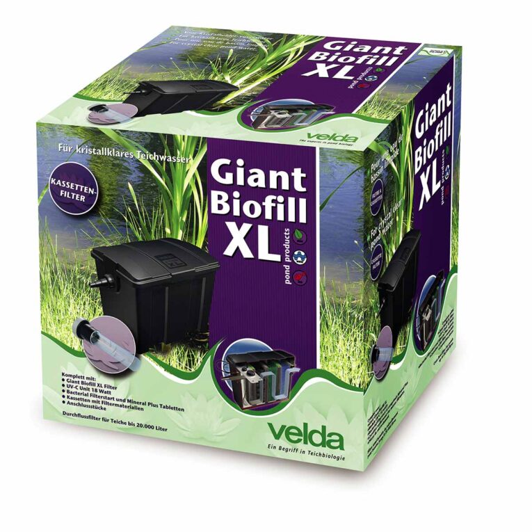 Velda Giant Biofill XL - Durchflussfilter mit biologischer Wirkung. Geeignet für 20 m³.