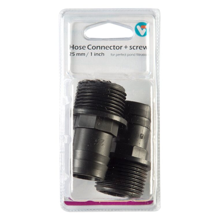 Velda VT Hose Connector+Screw. Form- und Anschlusstücke. Verschiedene Varianten.