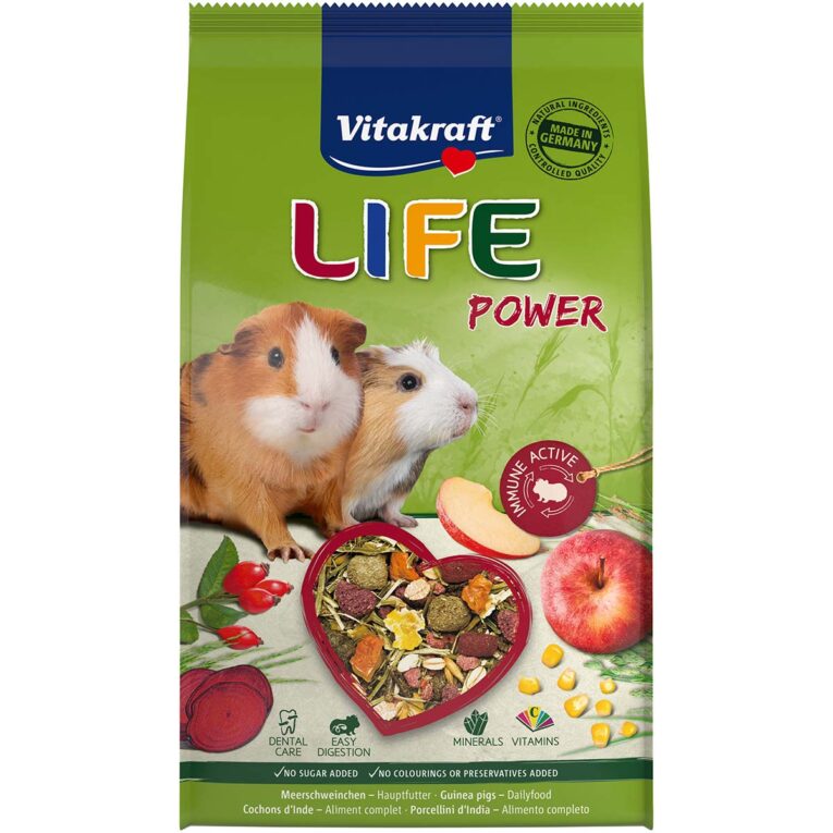 Diese kraftvolle Mischung bringt Power und Fitness in den Futternapf! Der leckere Mix für Zwergkaninchen enthält u. a. knackige Karotten für die Extraportion an Vitaminen und fruchtige Bananen als Lieferant für Energie und Mineralstoffe.