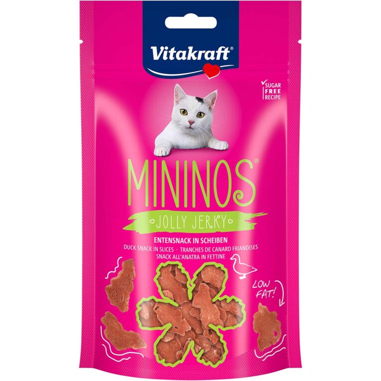 Katzensnacks von Vitakraft. Wohlschmeckendes Geflügel macht deiner Katze Appetit. Der Snack ist für Katzen aller Lebensphasen geeignet.