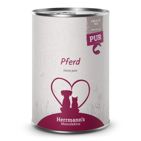 Herrmann's | Pferd Reinfleisch | Kreativ-Mix | 30 x 400 g