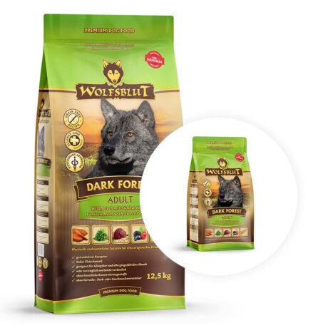 Wolfsblut | Dark Forest | Adult | 12,5 kg + 500 g