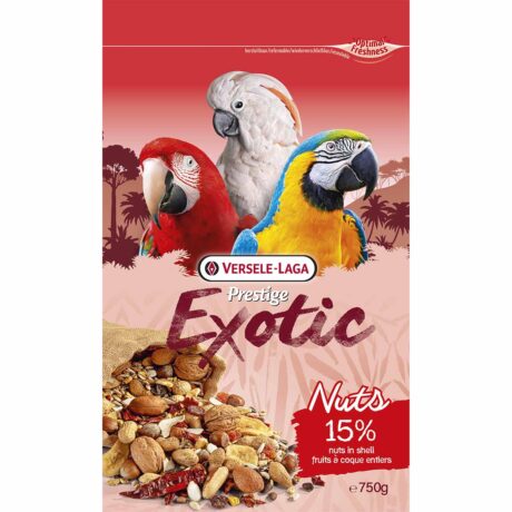 Versele Laga Prestige Premium Papageien Exotic Nuts Mix 2x750g