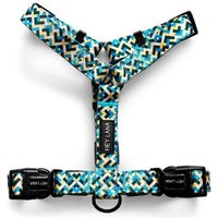 Hey Lana Führgeschirr – Kunterbunt – 5-fach verstellbar gelb/ grün L-XL