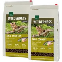 REAL NATURE WILDERNESS Trockenfutter Katze, Senior, True Country, Huhn mit Fisch 2x2,5 kg