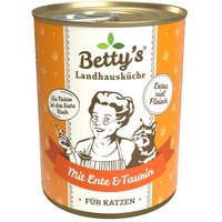 Betty's Landhausküche mit Ente & Taurin 6x400 g