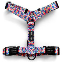 Hey Lana Führgeschirr – Kunterbunt – 5-fach verstellbar türkis/pink XS-S