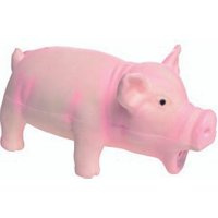 AniOne Hundespielzeug Schwein aus Latex M
