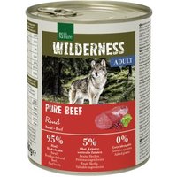 REAL NATURE WILDERNESS Nassfutter Hund, Adult, Pure Beef 6x800 g