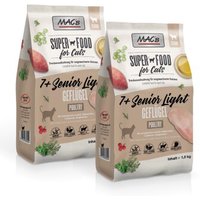 MAC's Cat +7 Senior Trockenfutter Light Geflügel 2x1,5 kg