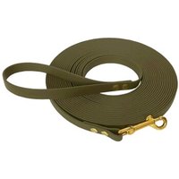 bio-leine ab 35 kg Biothane Schleppleine oliv 10 m