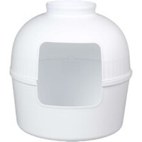 RHR Quality Katzentoilette Flower XXL weiß