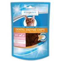 Bogadent DENTAL ENZYME CHIPS Katze 50g Fisch und Huhn