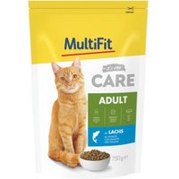 MultiFit Care Trockenfutter Katze, Adult, Lachs 750 g