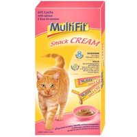 MultiFit Snack Cream 11x7x15g Lachs und Inulin