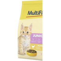 MultiFit Trockenfutter Katze, Junior, Huhn 2 kg