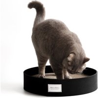 Minty&Marla Kratzbrett Kratzpappe inkl. Katzenminze schwarz