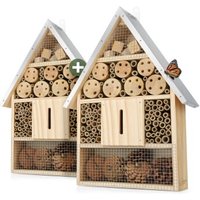 WILDLIFE HOME Großes Insektenhotel | 2er Set