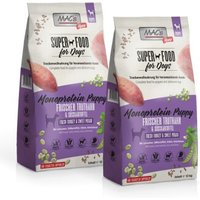 MAC's Dog Mono Trockenfutter Hund Welpe Truthahn 2x12 kg
