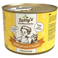 Betty's Landhausküche Geflügel pur & Taurin 6x200 g