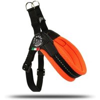 Tre Ponti Geschirr Easy Fit Mesh Neon orange S