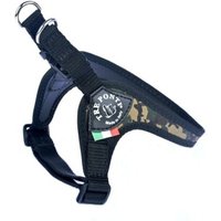 Tre Ponti Geschirr Easy Fit Mesh Camo verstellbar grün S-M