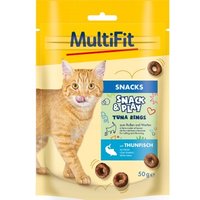 MultiFit Snack&Play Tuna Rings, 50 g