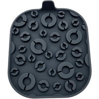 Cat Mate Schleckmatte für Hunde / Katzen, Dunkelgrau (368)