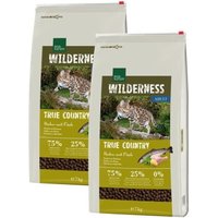 REAL NATURE WILDERNESS Trockenfutter Katze, Adult, True Country, Huhn mit Fisch 2x7 kg