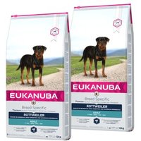 EUKANUBA Trockenfutter Hund Breed Specific Rottweiler Adult 2x12 kg