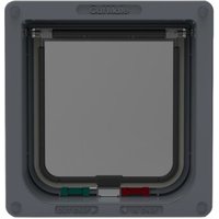 Cat Mate Manuelle Katzenklappe mit 4-Wege-Verriegelung - 235 grau