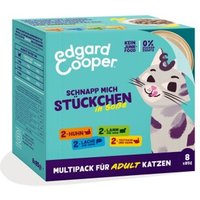 Edgard & Cooper Adult Stückchen in Soße Multipack 8x85g