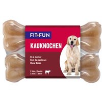FIT+FUN Kauknochen gepresst 2 Stück, 13 cm