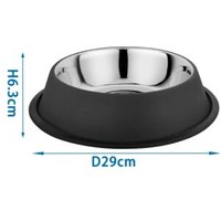 nobleza – Rutschfester Hundenapf Schwarz