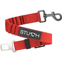 STUCH Universeller Bungee Autogurt für Hunde & Katzen rot