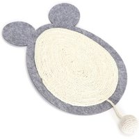 nobleza - Maus Filz-Kratzbrett für Katzen