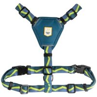 Woolly Wolf Geschirr Horizon Deep Teal Mix XXS