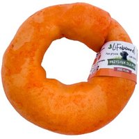 Lifebound Kauknochen 10 Stk aus Kalbsleder, kleiner Ring, 8,9 cm