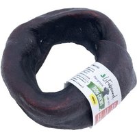 Lifebound Kauknochen 10 Stk aus Kalbsleder, kleiner Ring, 8,9 cm