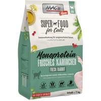 MAC's Cat Mono Trockenfutter Katze Adult Kaninchen 7 kg